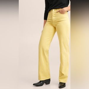 Mango Kaia High-waist straight jeans